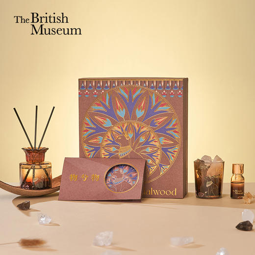 大英博物馆盖亚安德森猫香氛扩香石晶石香薰礼盒埃及檀香女生新年礼物 商品图0