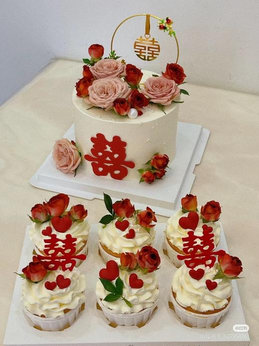 T【网红蛋糕纸杯组合】订婚之喜002 商品图0