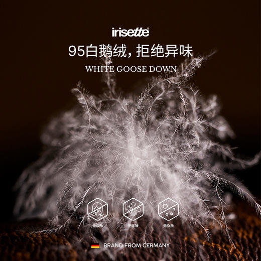 品牌直发 irisette 双层侧睡枕 分区蝶翼枕 商品图4