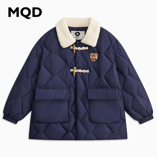 【MQD】童装男大童冬新款保暖舒适中长款羽绒服 商品图5