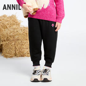女童甜美舒弹棉裤冬季新款安奈儿童装实体店同款XG446750