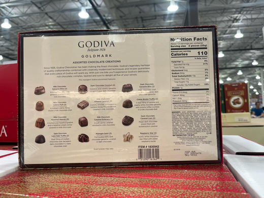 24新包装！送礼首选！Godiva 27颗金装礼盒 商品图1