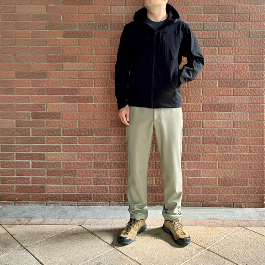 巨推荐--24秋冬轻户外鸟/软壳防泼水抓绒休闲男裤 商品图5