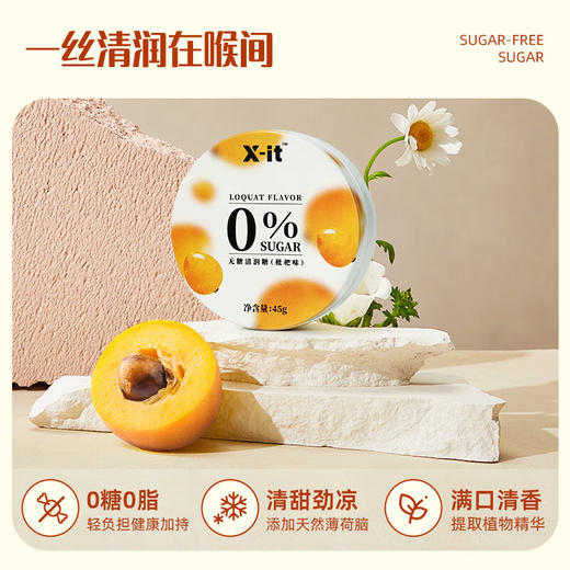 瑞吉X-it无糖润喉糖45g（多口味） 商品图1