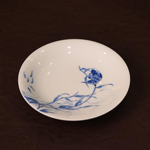 正春堂青花单翠壶承 商品图2