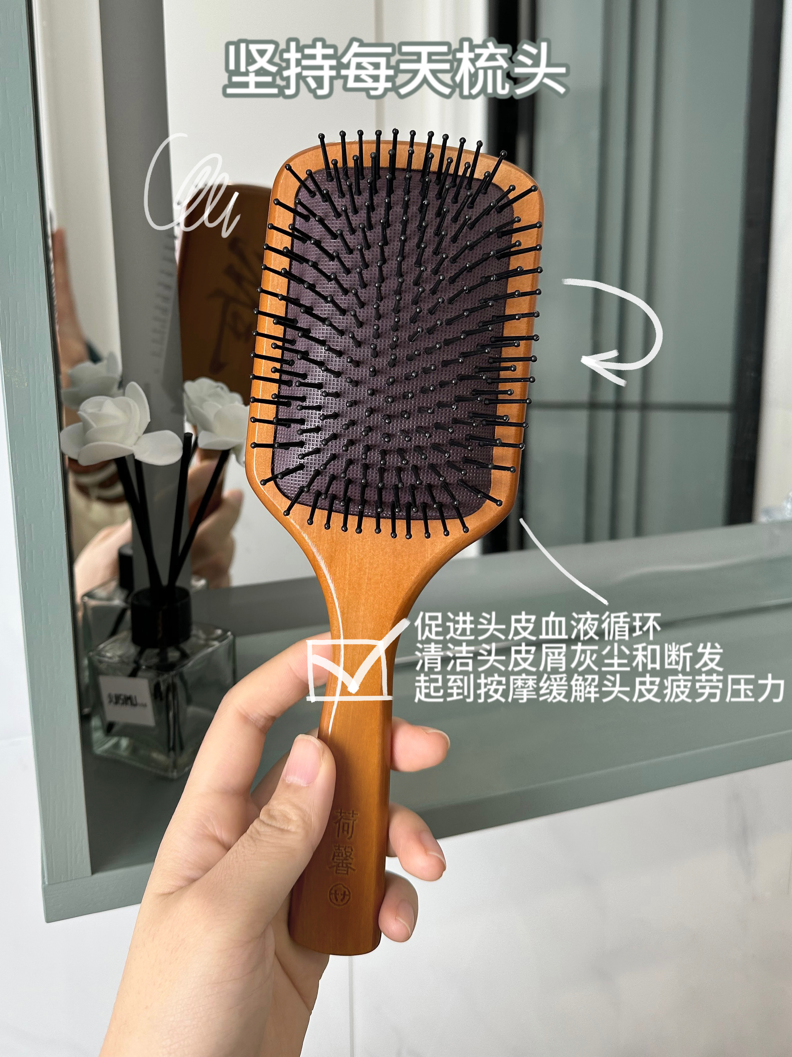 【19.9秒杀】气垫按摩梳，超级植物梳、一梳即顺、减少掉发、沙龙级按摩、疏通头皮促进吸收