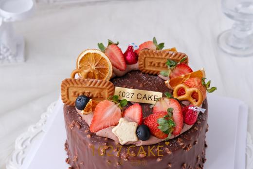 1027CAKE | 脆皮巧克力蛋糕  梦龙巧克力外壳 重巧克力 商品图1