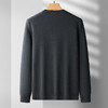 【100%羊毛】【新款DDS】大依优型大码男装羊毛衫圆领毛衣针织衫休闲加肥加大男士胖子大码内搭上衣 商品缩略图3
