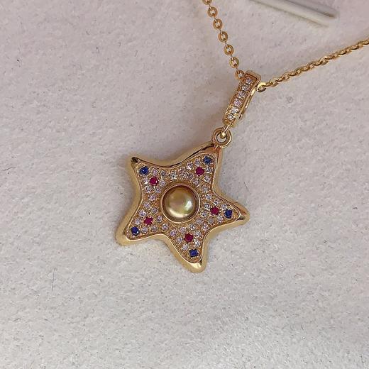 一颗小海星 keshi金珠吊坠 商品图2