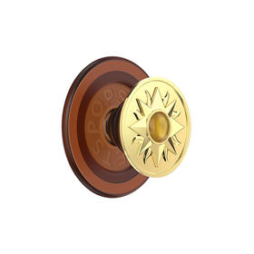 【古城密语】太阳宝石·金·MagSafe圆啪嗒 MAGSAFE磁吸手机支架 Round圆啪嗒系列 奢华金 日月星