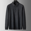 【加绒】【新款DPS】大依优型大码长袖Polo衫翻领男装加肥加大体恤大号上衣胖子 商品缩略图3