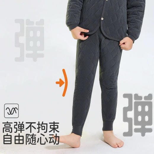 【39.9元起购】儿童校服神器棉服丨100%羊毛填充 A类标准 蓄热保暖 高弹不拘束 商品图5