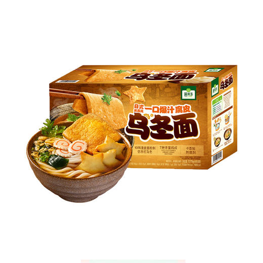 MM 山姆 圃美多 日式鲣鱼汤腐皮乌冬面 1375g（5包装） 商品图0