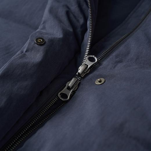 ROMI STUDIO“棕标甄选”白鹅绒宽松可调节立领短款羽绒服 441Y8020 商品图3