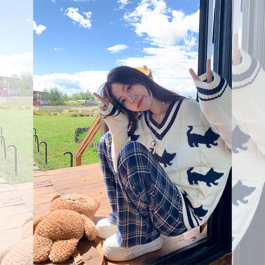 <曾小咸推荐>现货秒杀 ！微信超特价！复古加绒格子裤 日常169.99/件 立减90 秒杀79.99/件！！ 商品图3