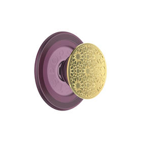 【古城密语】镶嵌拼花·MagSafe圆啪嗒 MAGSAFE磁吸手机支架 Round圆啪嗒系列 奢华金