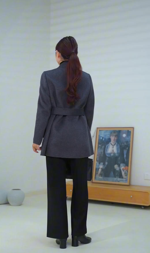 【S1】臣禾十羊绒一手长大衣JZ244080126 商品图5