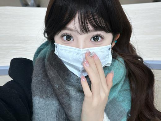 Allecon·半年抛  小青心  14.2  爆款小腮红的姐妹款！黑色和棕绿的碰撞！上眼一抹青色透光感！韩产0-1000度<一副两片> 商品图2