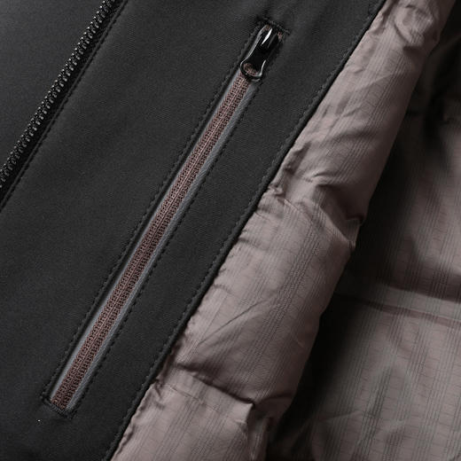 【新款DLS】大依优型大码翻领白鸭绒羽绒服夹克外套加肥加大肥佬休闲上衣男士胖子 商品图6