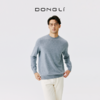 东黎 • 山羊绒男士秋冬基础款圆领套头衫 1733 商品缩略图1