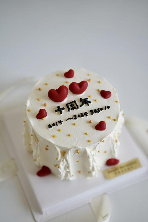 简约手绘奶油蛋糕 | 鲜果原味奶油 - 周年纪念 商品图1