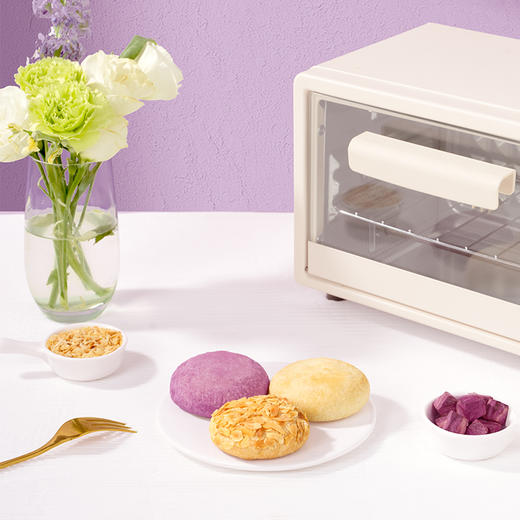 潘祥记官方旗舰店1000g玫瑰鲜花饼【4味40枚】 商品图7