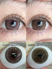 【本店实拍】偏大着色系列-樱桃可可/肉桂可可-14.5mm/14.4mm 【年抛 度数0-1000度 无525/575 】 商品缩略图0