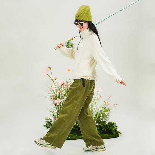 【品牌特惠】ACMEITEM爱棵米 亲子半拉链立领卫衣冲锋衣内胆保暖打底户外长袖GAE3340040H 商品图2