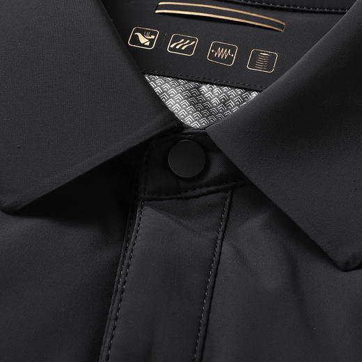 【新款DLC】大依优型大码翻领商务羽绒服白鸭绒夹克外套加肥加大肥佬休闲上衣男士胖子 商品图3