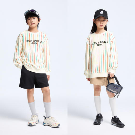 男女童圆领长袖卫衣秋季新款安奈儿童装EM431528 商品图3