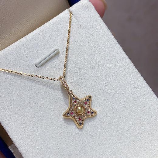 一颗小海星 keshi金珠吊坠 商品图0