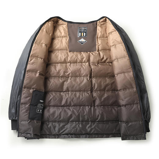 【可拆卸内胆】【新款DX】大依优型大码羽绒服可拆卸内胆可拆卸帽连帽外套加肥加大上衣男士外套胖子 商品图7