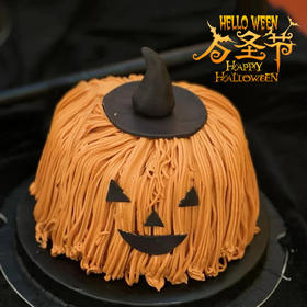 【南瓜小鬼】4寸万圣节限定系列-水果夹心动物奶油蛋糕