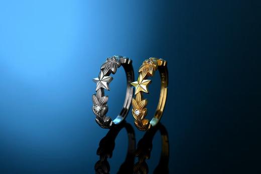 新款《橄榄枝五星戒指》将我的橄榄枝带上你的无名指 商品图0