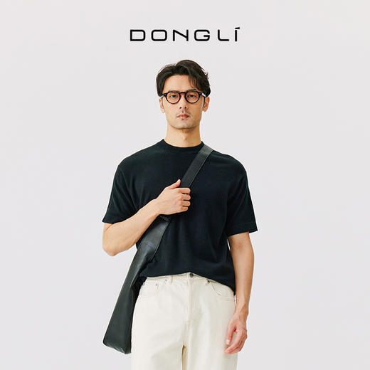 东黎 • 小山羊绒男士秋冬圆领半袖 21H20 商品图1