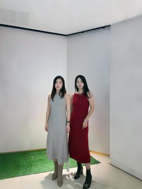 艾尔兰得针织吊带裙