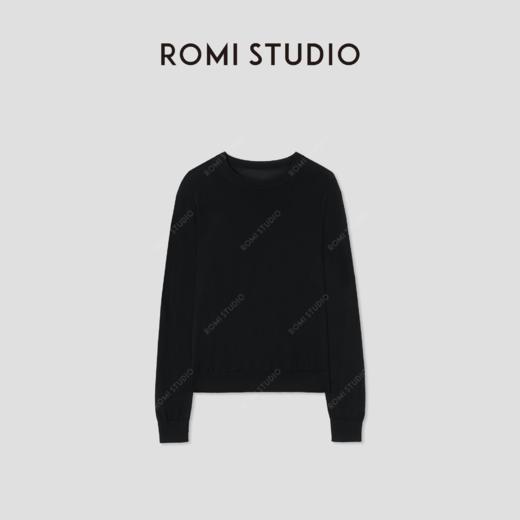 ROMI STUDIO“温柔已至”德国扬子纱进口羊毛套头毛衫 RW24WSW0761 商品图0