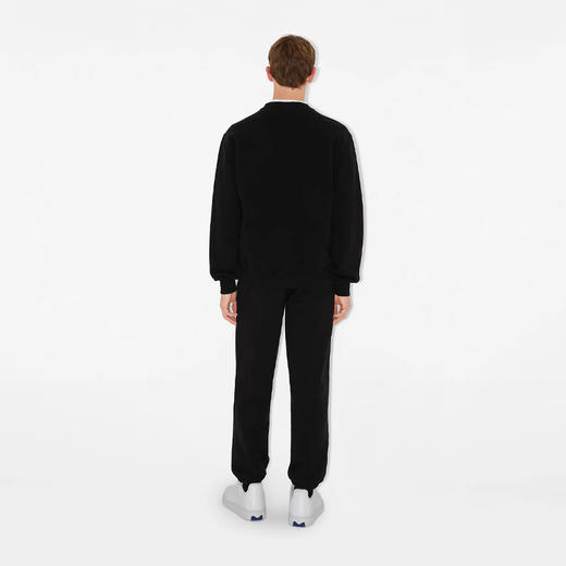 BURBERRY 巴宝莉 男士马术骑士徽标棉质运动卫衣 黑色 8095107 A1189 商品图3