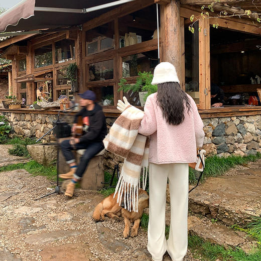 <曾小咸推荐>现货秒杀 ！微信超特价！奶fufu羊羔毛外套 日常229.99 立减90 秒杀139.99！！ 商品图4