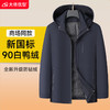 【可拆卸内胆】【新款DX】大依优型大码羽绒服可拆卸内胆可拆卸帽连帽外套加肥加大上衣男士外套胖子 商品缩略图11