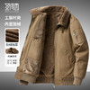 圣得西夹克外套男款青年时尚工装风翻领加绒加厚保暖防寒冬季2462932013 商品缩略图0