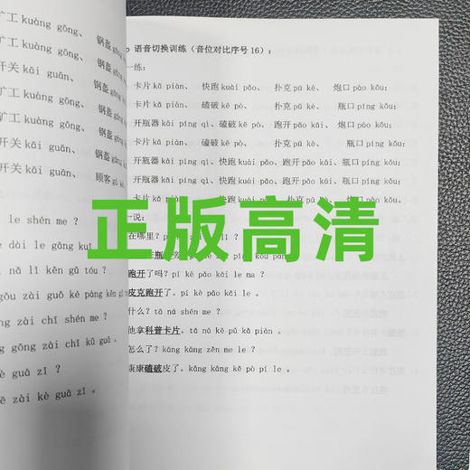 2024版正版《构音语音训练手册·声母》唐木得著 商品图2