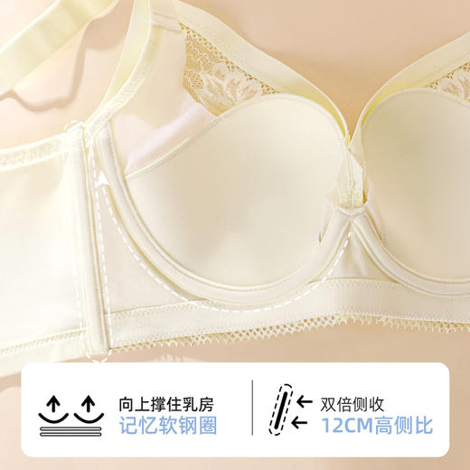 【商场同款】熳洁儿 大胸显小轻薄芒果杯收副乳防下垂蕾丝性感24701319 商品图1