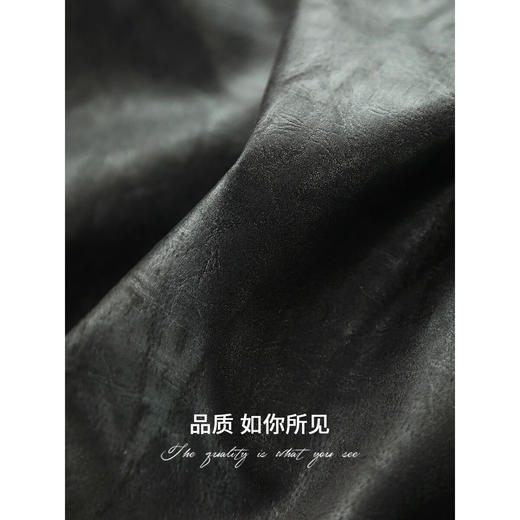 COCOBELLA静奢风压花暗纹短外套女秋通勤垂坠翻领夹克SC0049 商品图4