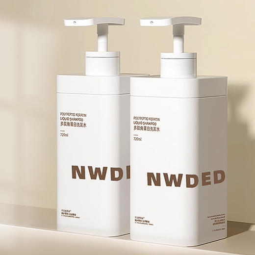 【家用大白瓶！秀发蓬蓬亮】多肽角蛋白洗发水控油蓬松滋润护发素嫩肤沐浴露留香洗护套装。ry 商品图3