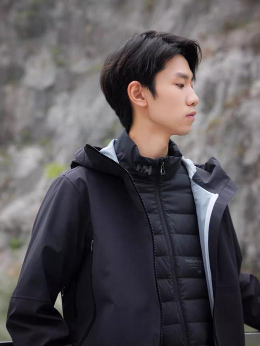 1019-2  明星款 HH三合一冲锋羽绒服 老朱穿L 商品图9