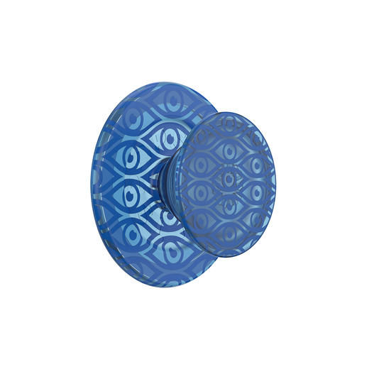 【古城密语】恶魔之眼图腾·MagSafe圆啪嗒 MAGSAFE磁吸手机支架 Round圆啪嗒系列 蓝色 图腾 商品图0