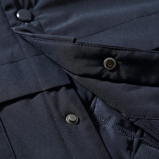 【棉衣】【新款DWN】大依优型大码翻领夹克加棉棉衣外套加肥加大肥佬休闲商务上衣男士胖子 商品图6