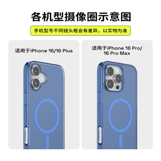 【古城密语】月光蓝 POPCASE手机壳 MagSafe Popcase磁吸款 蓝色 纯色 iPhone 16/15/14 商品图2