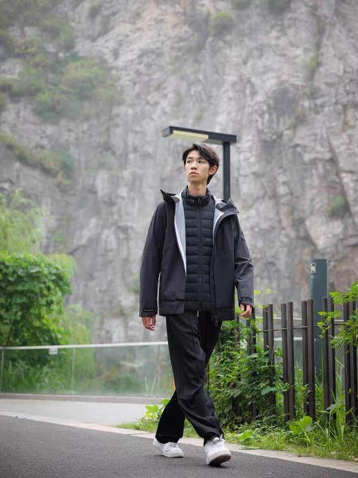 1019-2  明星款 HH三合一冲锋羽绒服 老朱穿L 商品图10